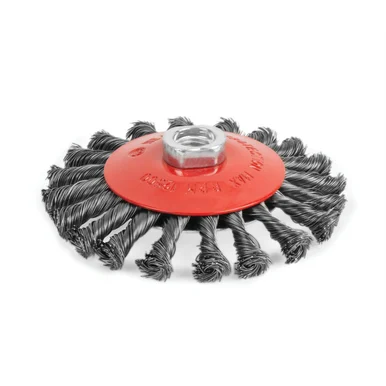 Titan 22214 4 In. Knotted Bevel Wire Wheel