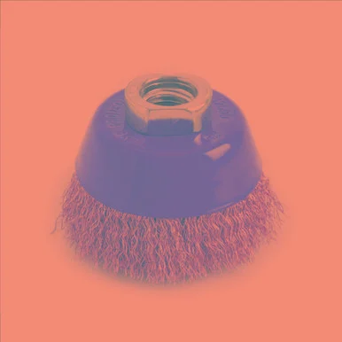 Titan 22226 2-1/2 In. Crimped Wire Cup Brush