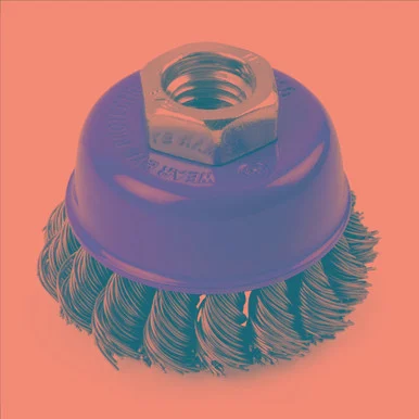 Titan 22236 2-1/2 In. Knotted Wire Bowl Cup Brush