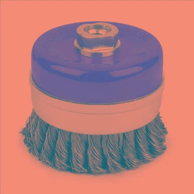 Titan 22238 3-1/2 In. Knotted Wire Cup Brush