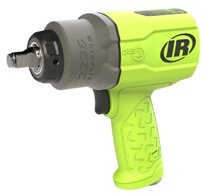 Ingersoll Rand 2236QTIMAX-G Dxs2 1/2" Air Impact Wrench, Friction Ring Retainer, Green