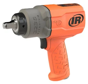 Ingersoll Rand 2236QTIMAX-O Dxs2 1/2" Air Impact Wrench, Friction Ring Retainer, Orange