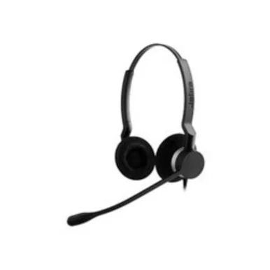 Jabra Biz 2300 Headset - Stereo - Quick Disconnect - Wired - Over-the-head - Binaural - Supra-aural - Noise Cancelling Microphone (2309-820-105)