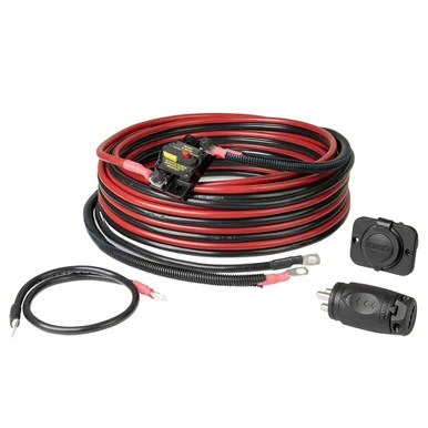 Marinco 24VWKS3 24V Trolling Motor Wiring Kit With 70A Plug And Receptacle