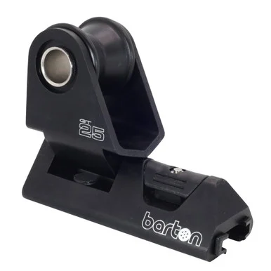 Barton Marine 25100GTB Barton 25mm T-track Genoa Car - Black