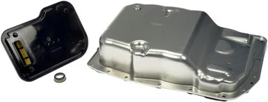 Dorman 265582 Transmission Oil Pan with Drain Plug for GM SUVs and Trucks