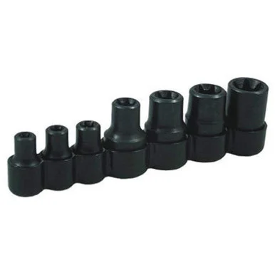 Lis 26750 8 Pc. 1/4”, 3/8” And 1/2” Dr. Female Torx® Socket Set - Lisle