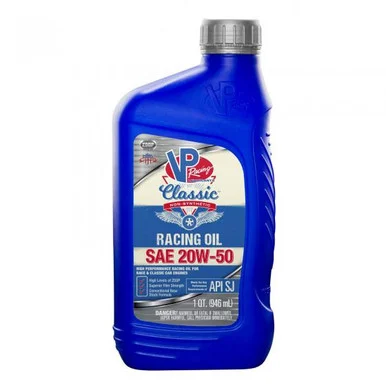 VP Racing Fuels 2691 Classic SAE 20w50 Oil 1 qt