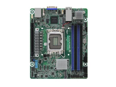 ASRock W680D4ID2T/G5/X550 Mini-ITX Server Motherboard for Intel Core 12th/13th Gen W680D4ID2T/G5/X550