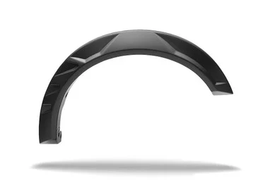 Husky Liners 2805934 Fender Flares DRT Style Black 4-Piece for 2019-2024 Dodge Ram 1500