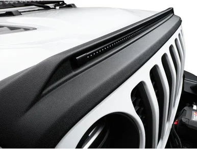 Husky Liners 2820232 Aeroskin Lightshield Pro Low Profile Hood Deflector Black for 2024-2025 for Toyota Land Cruiser