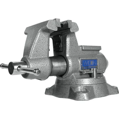 Wilton Mechanics Pro Vise 6-1/2" Jaw Width, 6" Jaw Opening, 360° Swivel Base (28812)