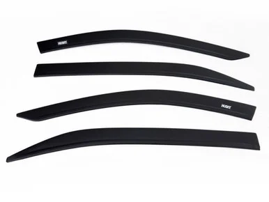 Husky Liners 2884034 Low Profile Ventvisor Rain Guards 4pc Smoke with Chrome Trim for Kia K5
