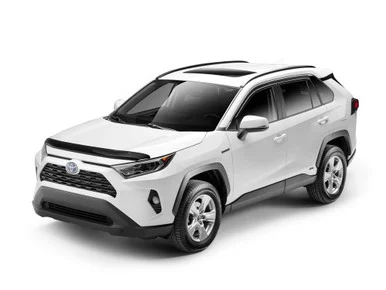 Husky Liners 2884056 Low Profile Ventvisor Smoke with Chrome Trim for Toyota RAV4