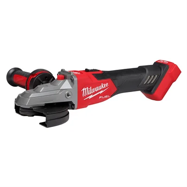 Milwaukee Electric Tools 2887-20 M18 Fuel 5" Flathead Braking Grinder, Slide Switch Lock-on