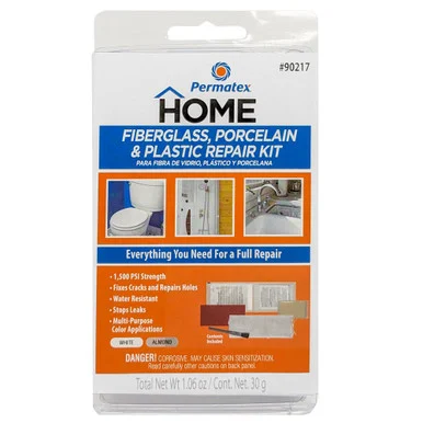 AP Products 00290217 Fiberglass Porcelain and Plastic Repair Kit White/Almond