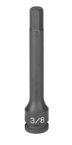 Grey Pneumatic Corp. 29196M 1/2" Drive X 19mm Hex Driver 6" Length