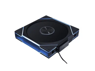Lian Li 14RTL1W1B Wireless 140mm ARGB Case Fan Reverse Blade Single Black