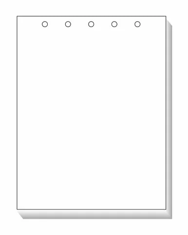 Alliance 30750AA Laser Cut Sheets, 92 Bright, Side: 5-hole Punched, 20 Lb Bond Weight, 8.5 X 11, White, 500 Sheets/ream, 5 Reams/carton
