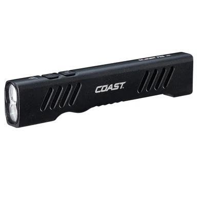 Coast 31014 Products Slayer Pro Red 1000 Lumen Laser Rechargeable Red/white Led Flashlight With Dual Magnet Base - Black