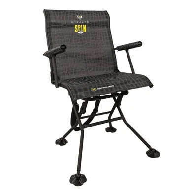 Hawk Treestands 3103 Hawk Stealth Spin Blind Chair Bone Collector 3103_83
