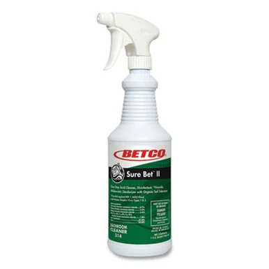 Betco 3141200 Sure Bet Ii Foaming Disinfectant, Citrus Floral Scent, 32 Oz Bottle, 12/carton