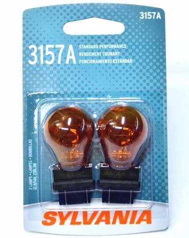 Sylvania 3157A.BP2 3157A Basic Mini Bulbs 2-Pack 3157A.BP2