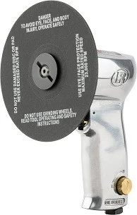 Ingersoll Rand 317-B Air Sander, 3 Inch & 5 Inch Fiber Pad, 18,000 Rpm, 0.45 Hp, Front Exhaust