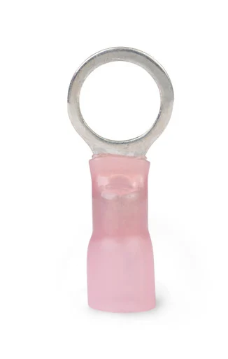 Ancor 321725 Heat Shrink Ring Terminals #8 1/2" 25 Pack