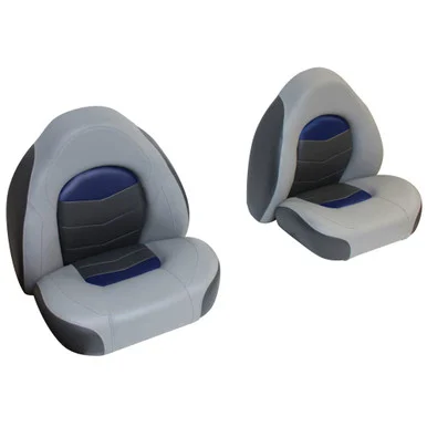 Wise Seats 33031880 2-Piece Bass Bucket Seat Set Marble Grey