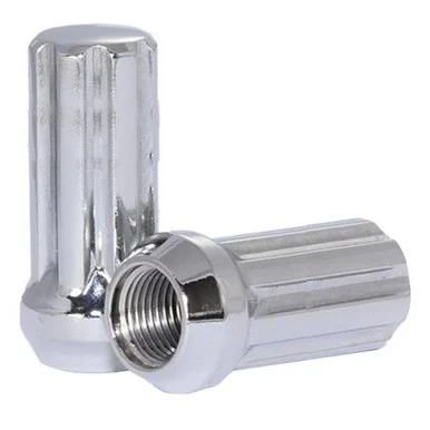 Revolution 331167 XL Spline Drive Bulge Acorn Lug Nuts 9/16-18 - Chrome