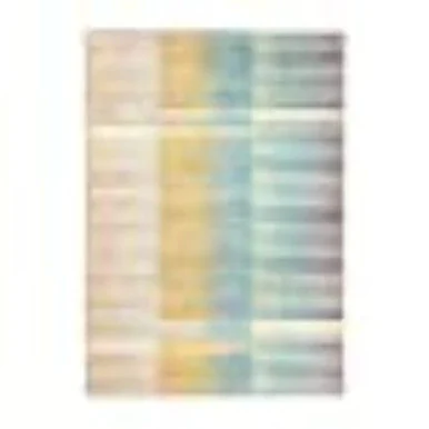 Crystal Art 341601WEB Washable Rug Flux Striped Multicolor 5x7
