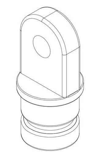 Whitecap 3417WP Inside Eye End