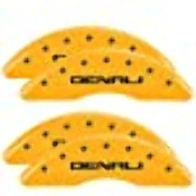 MGP Caliper 34219SDNLYL Caliper Covers - Yellow Powder Coat