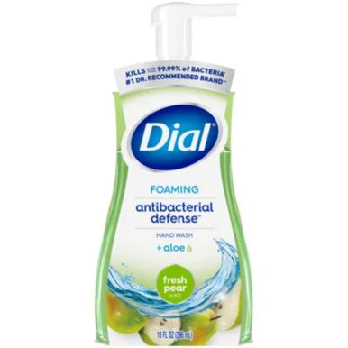 Dial Professional 34721 Antibacterial Foaming Hand Wash, Fresh Pear, 8 Oz, 8/carton 34721_40_1