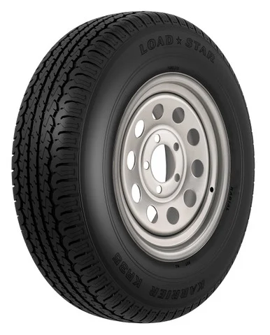 Johnson P umps 34947 ST235/80R16 Trailer Tire On 8-Lug Silver Modular Wheel 34947_68