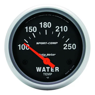 Auto Meter 3531 Electric Water Temperature Gauge