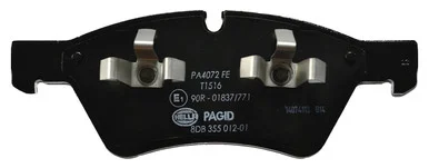 Pagid 355012011 Hella Disc Brake Pad Set