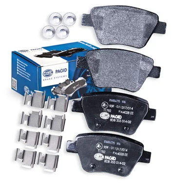 Pagid 355014021 Hella Disc Brake Pad Set