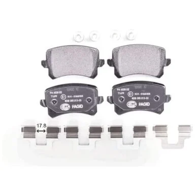 Pagid 355025331 Hella Disc Brake Pad Set