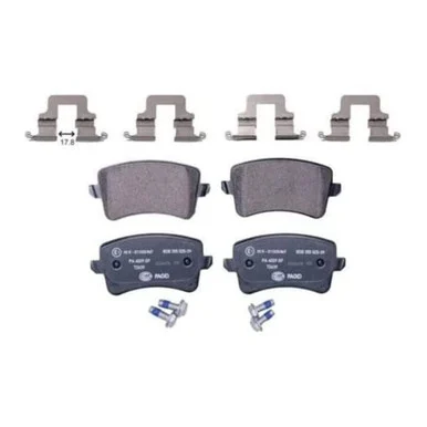 Pagid 355025391 Hella Disc Brake Pad Set