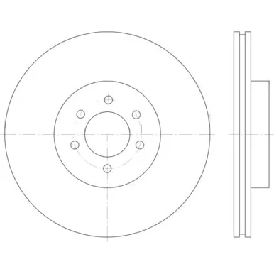 Pagid 355122922 Hella Disc Brake Rotor