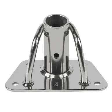 Schaefer Marine 36-01 Schaefer Stanchion Base Single - Heavy-duty