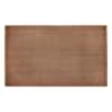 Crystal Art 361472WEB Washable Rug Solid Espresso 3x5