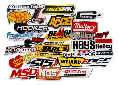 Holley 36462 Decal - Holley Go Fast Sticker Pack