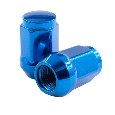 Revolution 371142BL Bulge Acorn Lug Nut 1/2-20 3/4" Hex - Blue