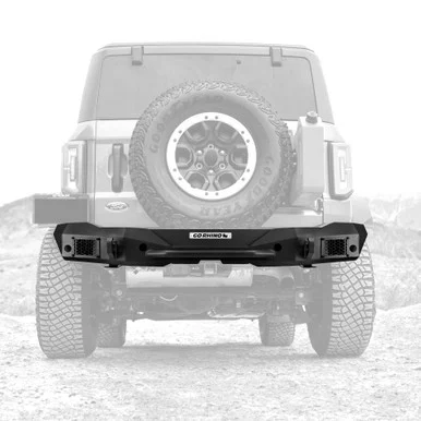 Go Rhino 371400T Full Width Rear Bumper for Ford Bronco