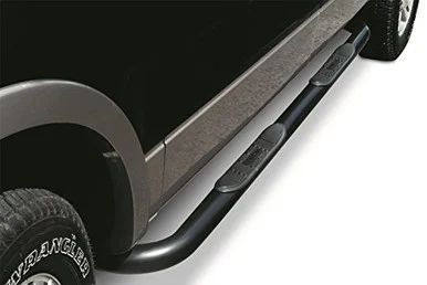 Big Country 379201 Round Classic Side Bars Mild Steel Black - big country truck accessories
