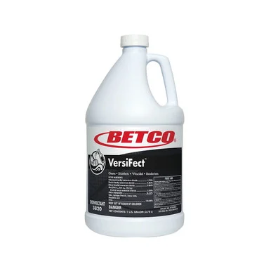 Betco 38200400 Versifect Cleaner Disinfectant, Fresh Scent, 1 Gal Bottle, 4/carton