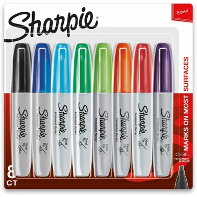 Sharpie Chisel Tip Permanent Markers (38250ppa) - Sanford